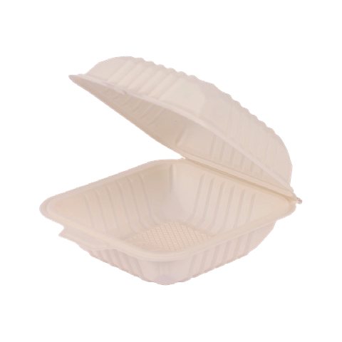 Clamshell para hamburguesa 6 pulgadas